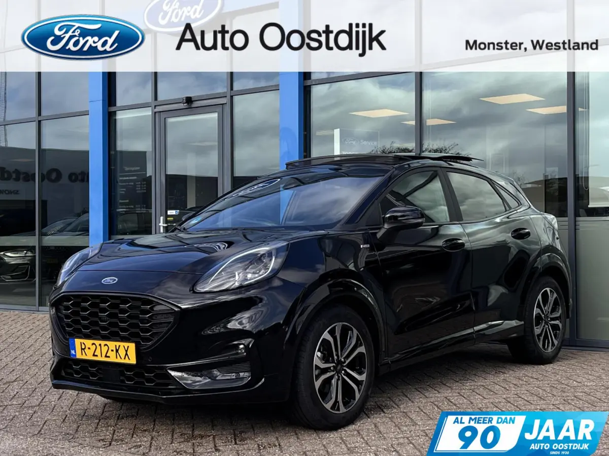 1.0 EcoBoost ST-Line 125PK Panodak Winterpack Adaptieve Cruise Camera Blind-Spot Parkeersensoren Climate Privacy Glass *Compleet*