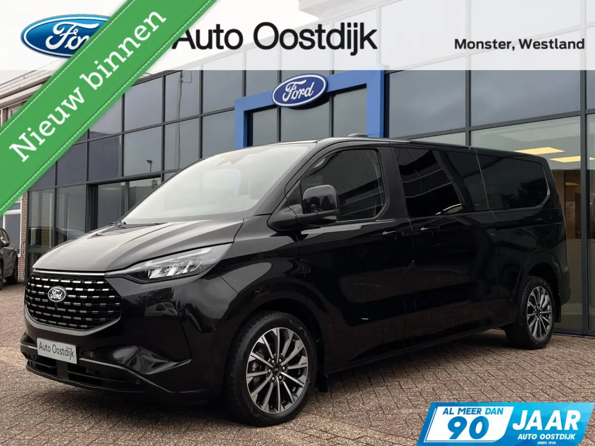 Tourneo 340 2.5 PHEV L2H1 Titanium X 233PK VOL leder 8 zitplaatsen verschuif/uitneembare stoelen Adaptieve Cruise Climate 2de rij All Seasons 19" velgen *Compleet*