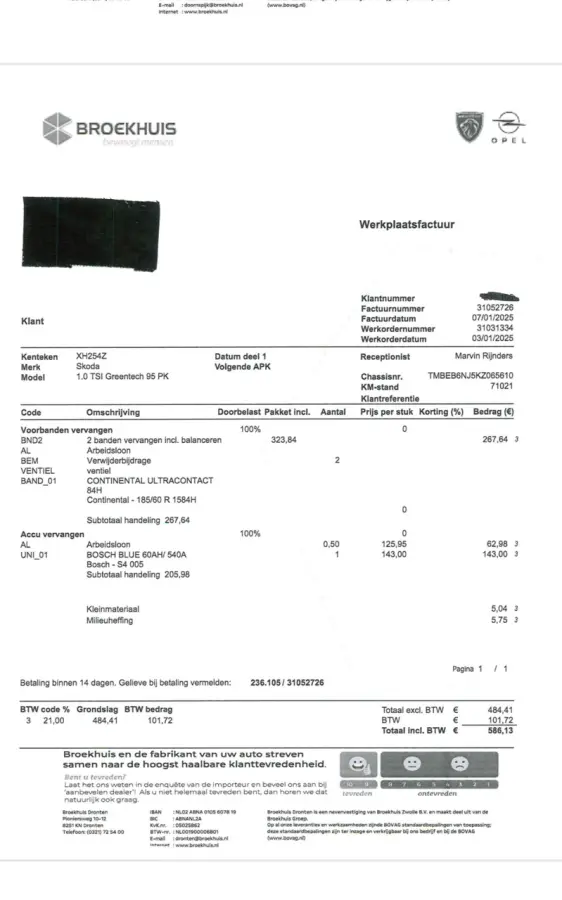 Hatchback 5-deurs 1.0 75pk Airco el.Ram. CruiseC