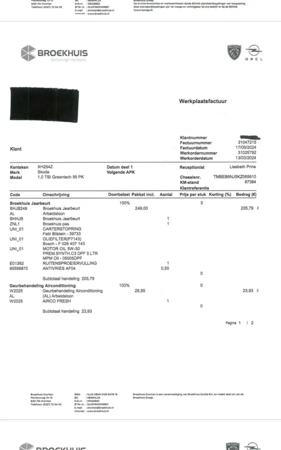 Hatchback 5-deurs 1.0 75pk Airco el.Ram. CruiseC
