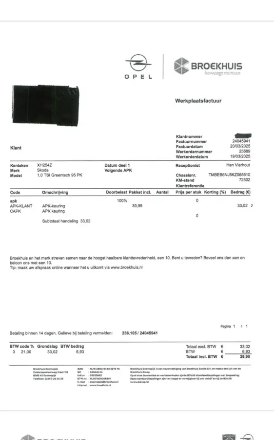 Hatchback 5-deurs 1.0 75pk Airco el.Ram. CruiseC