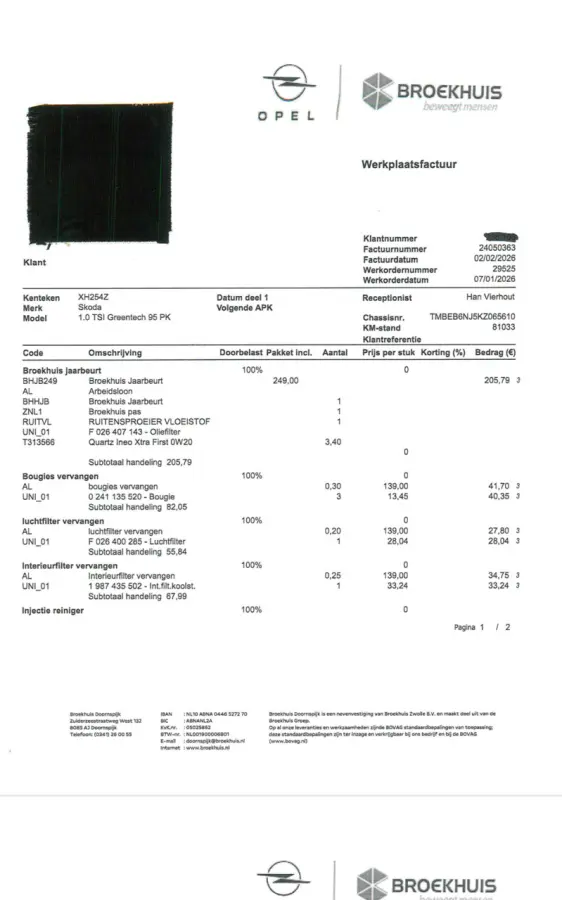 Hatchback 5-deurs 1.0 75pk Airco el.Ram. CruiseC