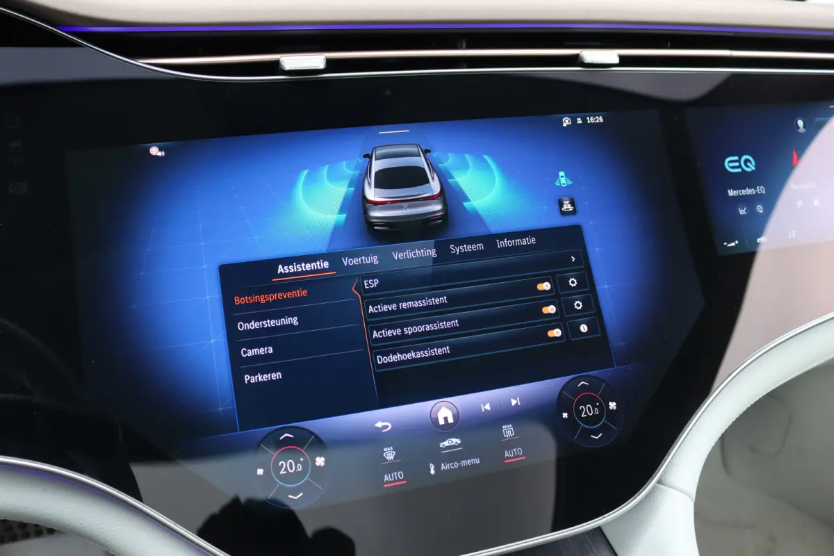 450+ AMG Line 108 kWh | Luchtvering | Hyperscreen | Achterasbesturing | Distronic | Panoramadak | Elek. Achterstoelen | Camera | Keyless Go |