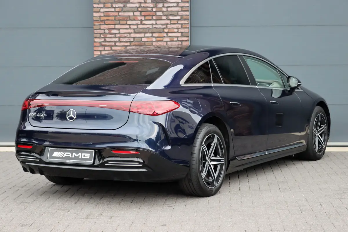 450+ AMG Line 108 kWh | Luchtvering | Hyperscreen | Achterasbesturing | Distronic | Panoramadak | Elek. Achterstoelen | Camera | Keyless Go |