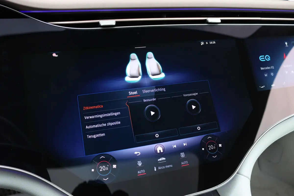 450+ AMG Line 108 kWh | Luchtvering | Hyperscreen | Achterasbesturing | Distronic | Panoramadak | Elek. Achterstoelen | Camera | Keyless Go |