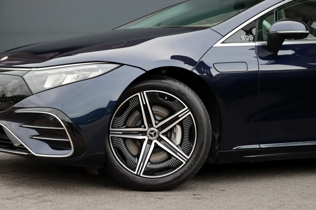 450+ AMG Line 108 kWh | Luchtvering | Hyperscreen | Achterasbesturing | Distronic | Panoramadak | Elek. Achterstoelen | Camera | Keyless Go |