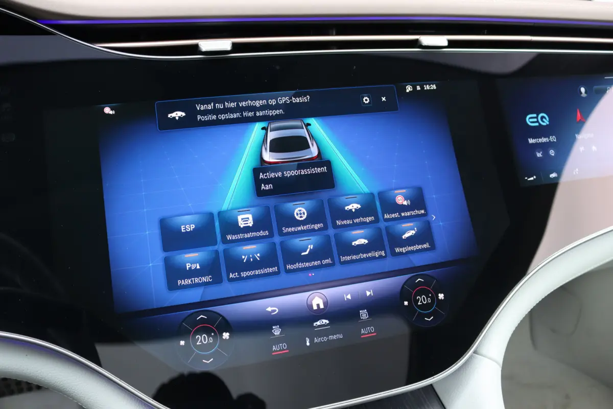 450+ AMG Line 108 kWh | Luchtvering | Hyperscreen | Achterasbesturing | Distronic | Panoramadak | Elek. Achterstoelen | Camera | Keyless Go |
