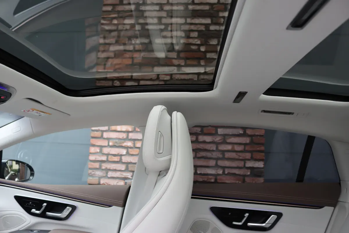 450+ AMG Line 108 kWh | Luchtvering | Hyperscreen | Achterasbesturing | Distronic | Panoramadak | Elek. Achterstoelen | Camera | Keyless Go |