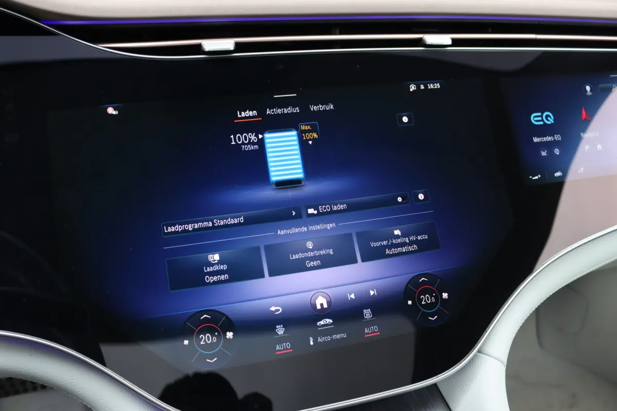 450+ AMG Line 108 kWh | Luchtvering | Hyperscreen | Achterasbesturing | Distronic | Panoramadak | Elek. Achterstoelen | Camera | Keyless Go |