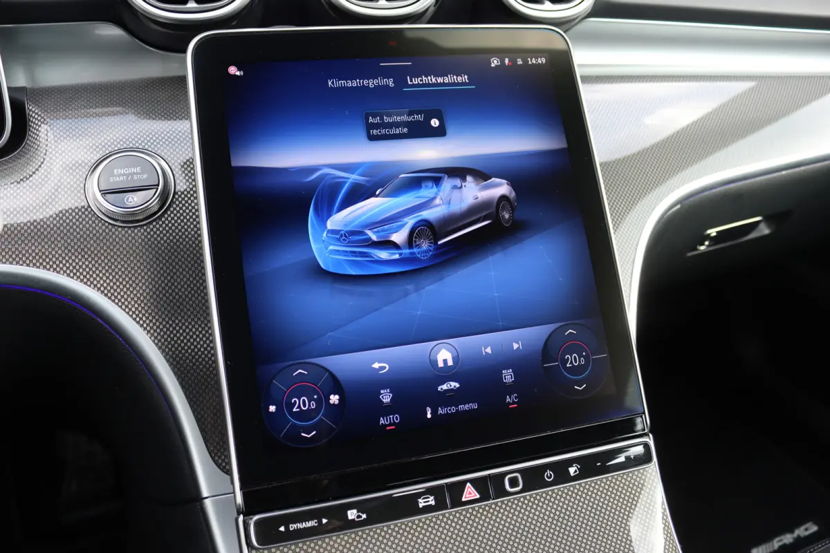 200 AMG Line | Distronic | Airscarf | Memory | Burmester | Keyless Go | Cabriocomfortpakket | Verwarmd Stuurwiel | Surround Camera |