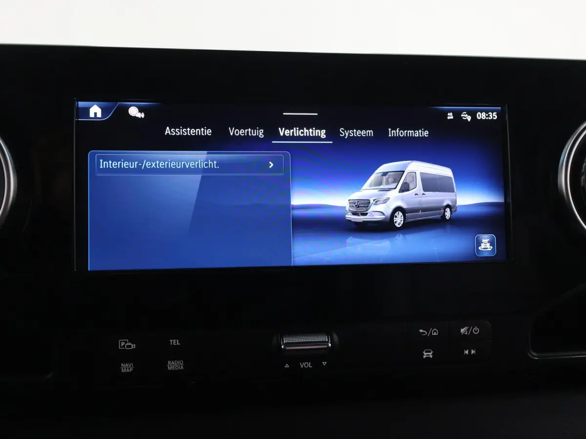319 CDI | AUT. | L2 H2 | SCHUIFDEUR L+R | LED | NAVIGATIE | DISTRONIC | WINTERPAKKET | ALARM | APPLE CARPLAY/ANDROID AUTO | GEVEERDE BESTUURDERSSTOEL | 3500KG. AHW | BPM-VRIJ / 2024 |