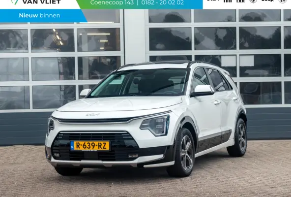 1.6 GDi Hybrid DynamicPlusLine | Clima | Adapt. Cruise | HUD | Camera | Elektr. A-Klep | Schuif/Kanteldak | Stoel&Stuur Verwarming | Apple Carplay
