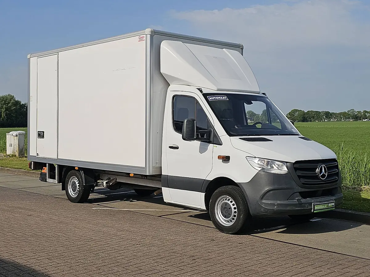 314 2.2 CDI L3 EURO VI-D Airco, Leer, Automaat, Laadklep, Zijdeur, Spoiler, Euro6, 143Pk