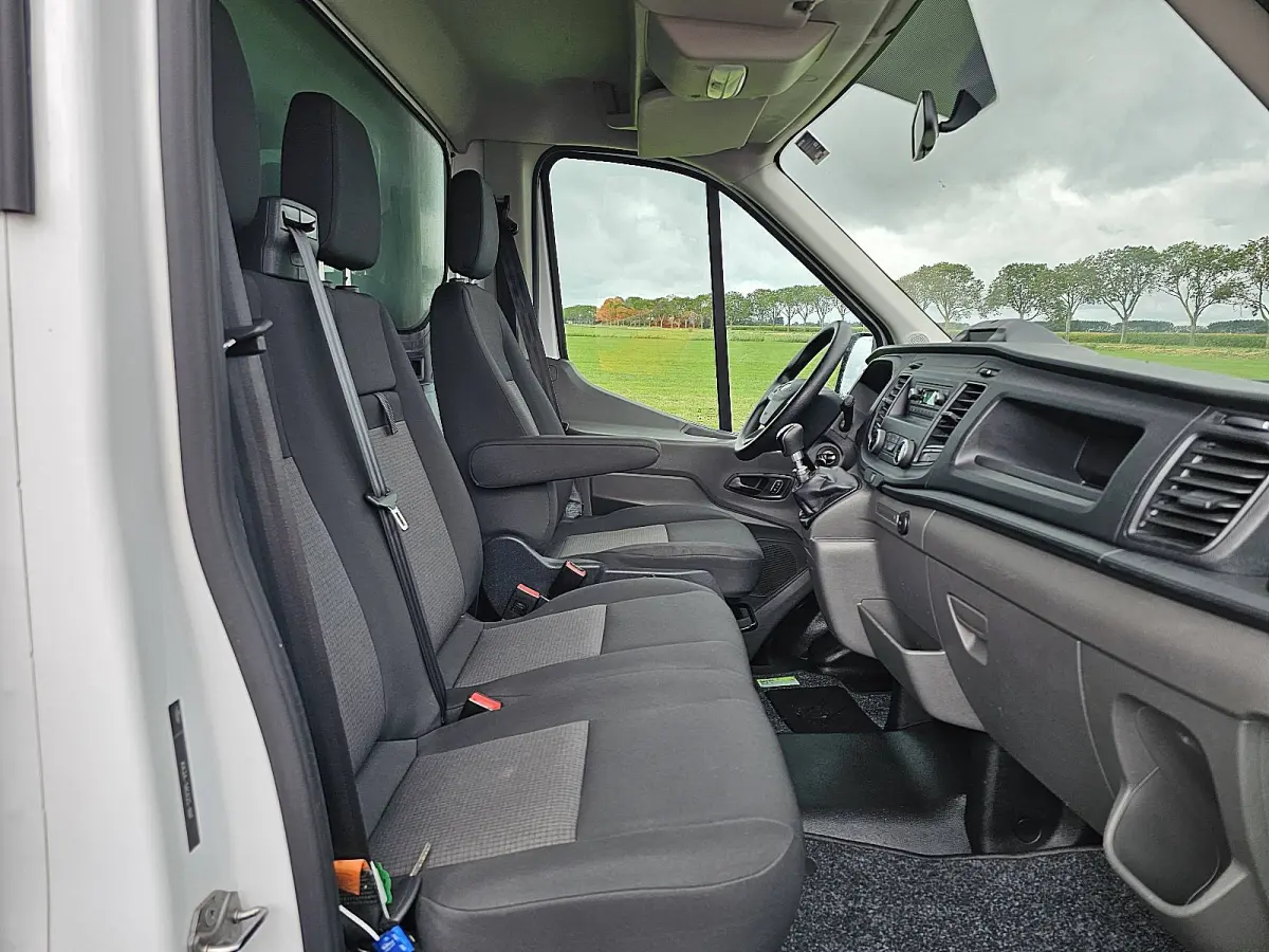 350 2.0 TDCI L4 Airco, Laadklep, Zijdeur, Lat-om-Lat Betimmerd, Euro6, 130PK, Spoiler, Oh-Historie, NAP