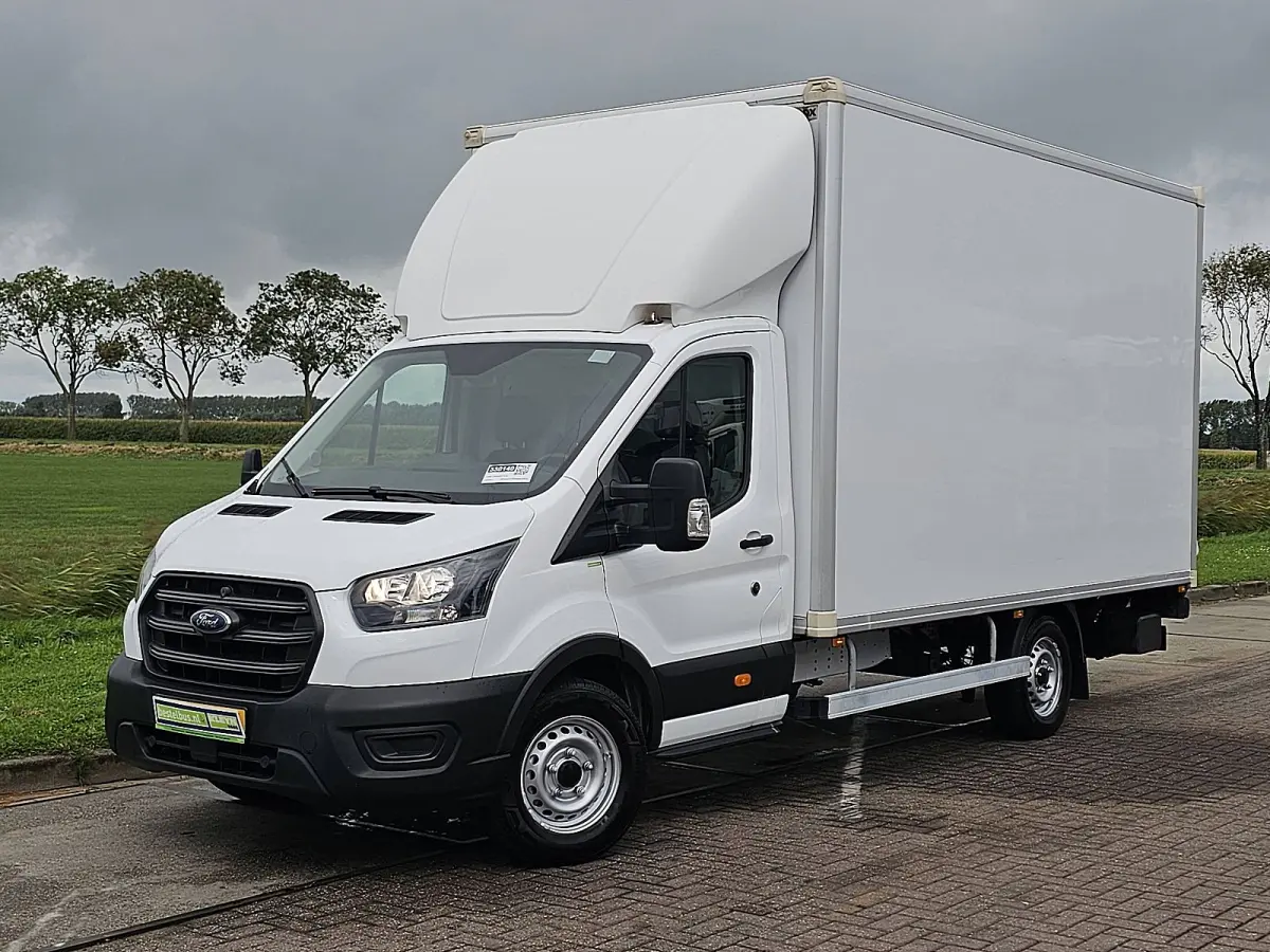 350 2.0 TDCI L4 Airco, Laadklep, Zijdeur, Lat-om-Lat Betimmerd, Euro6, 130PK, Spoiler, Oh-Historie, NAP