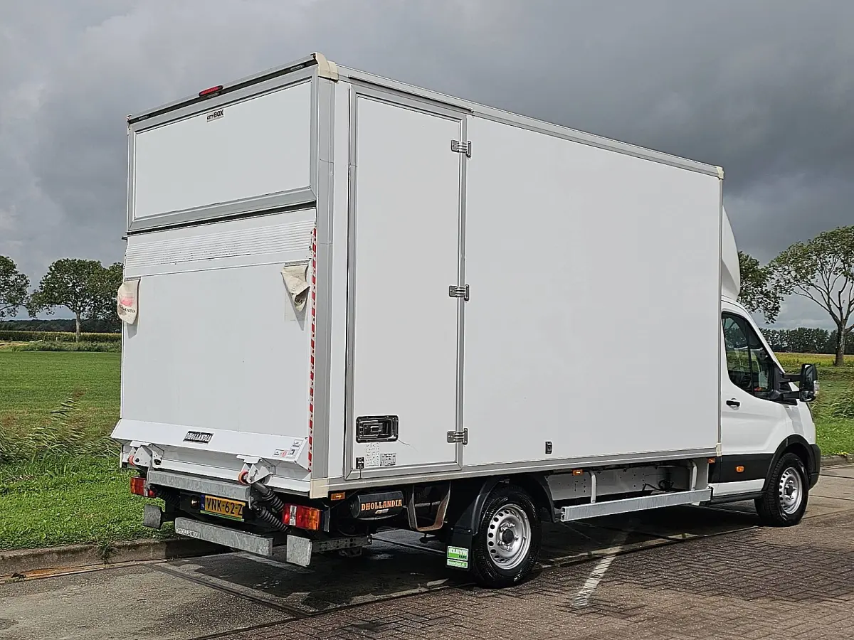 350 2.0 TDCI L4 Airco, Laadklep, Zijdeur, Lat-om-Lat Betimmerd, Euro6, 130PK, Spoiler, Oh-Historie, NAP