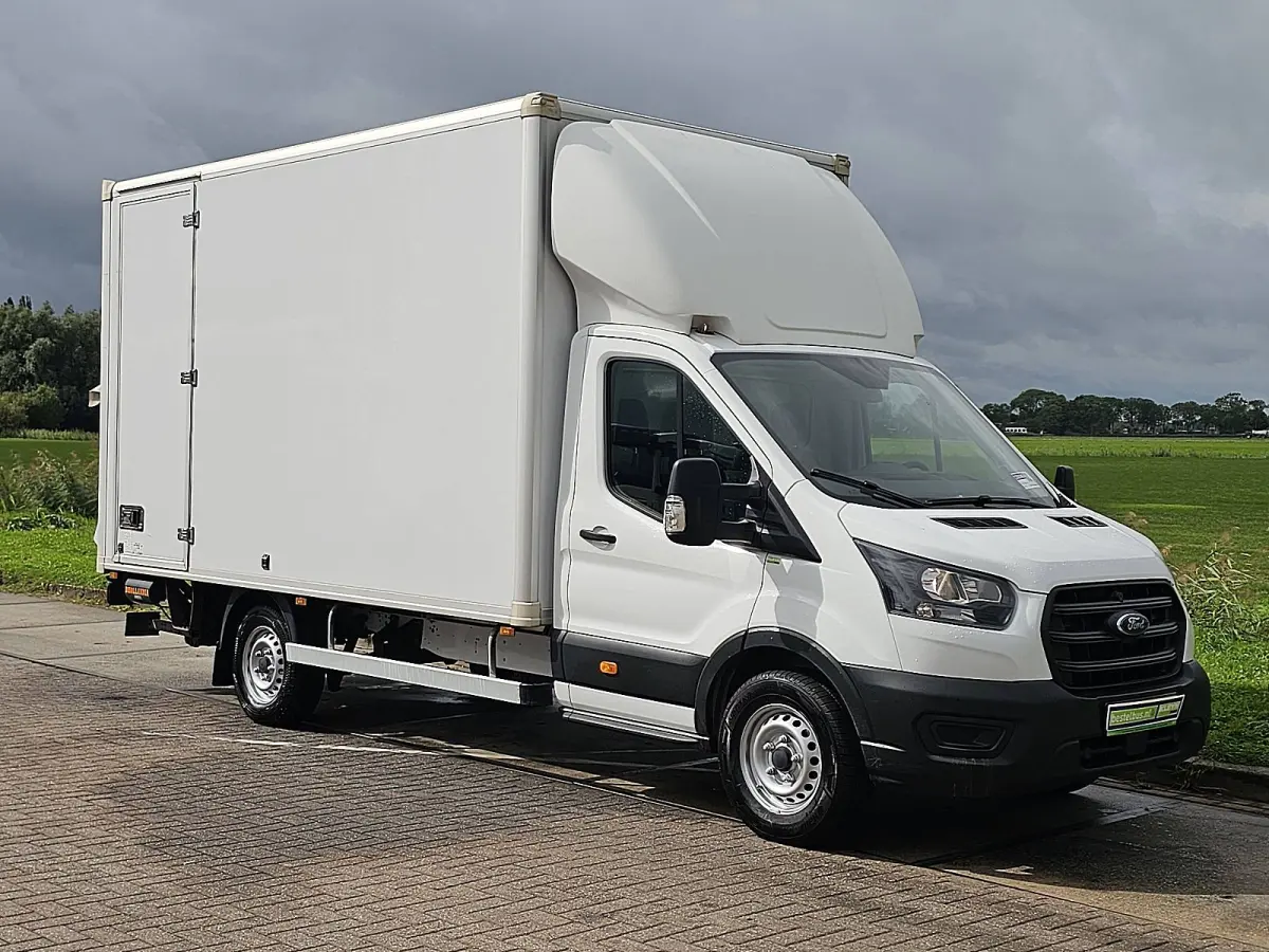350 2.0 TDCI L4 Airco, Laadklep, Zijdeur, Lat-om-Lat Betimmerd, Euro6, 130PK, Spoiler, Oh-Historie, NAP