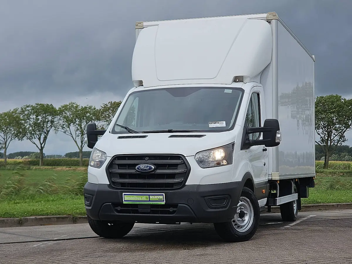 350 2.0 TDCI L4 Airco, Laadklep, Zijdeur, Lat-om-Lat Betimmerd, Euro6, 130PK, Spoiler, Oh-Historie, NAP
