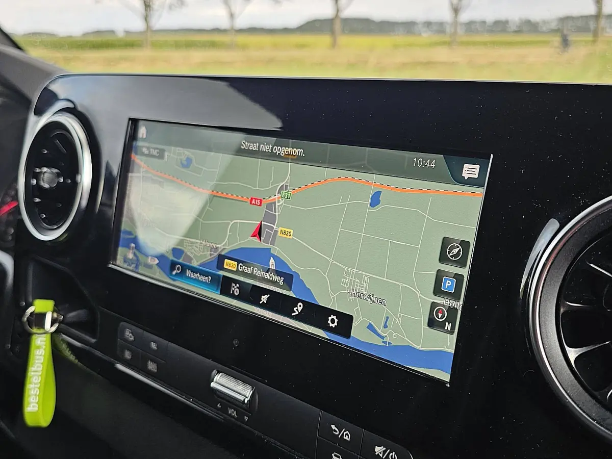 319 1.9 CDI L3H2 RWD Cruise control, Airco, Pdc, Navi, Carplay, 360° Camera, Stoelverwarming, LED, Mbux10, 3-Zits/Leer, Euro6, Bpm-Vrij