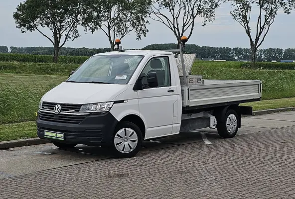 2.0 TDI L2H1 28 L2 Open-Laadbak T6.1 Airco 150Pk Euro6 Lange-Wielbasis Pick-up Trekhaak