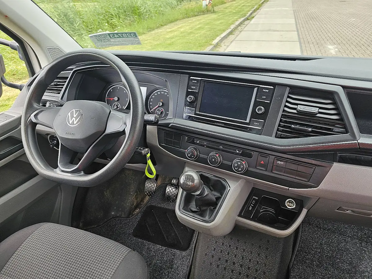 2.0 TDI L2H1 28 L2 Open-Laadbak T6.1 Airco 150Pk Euro6 Lange-Wielbasis Pick-up Trekhaak