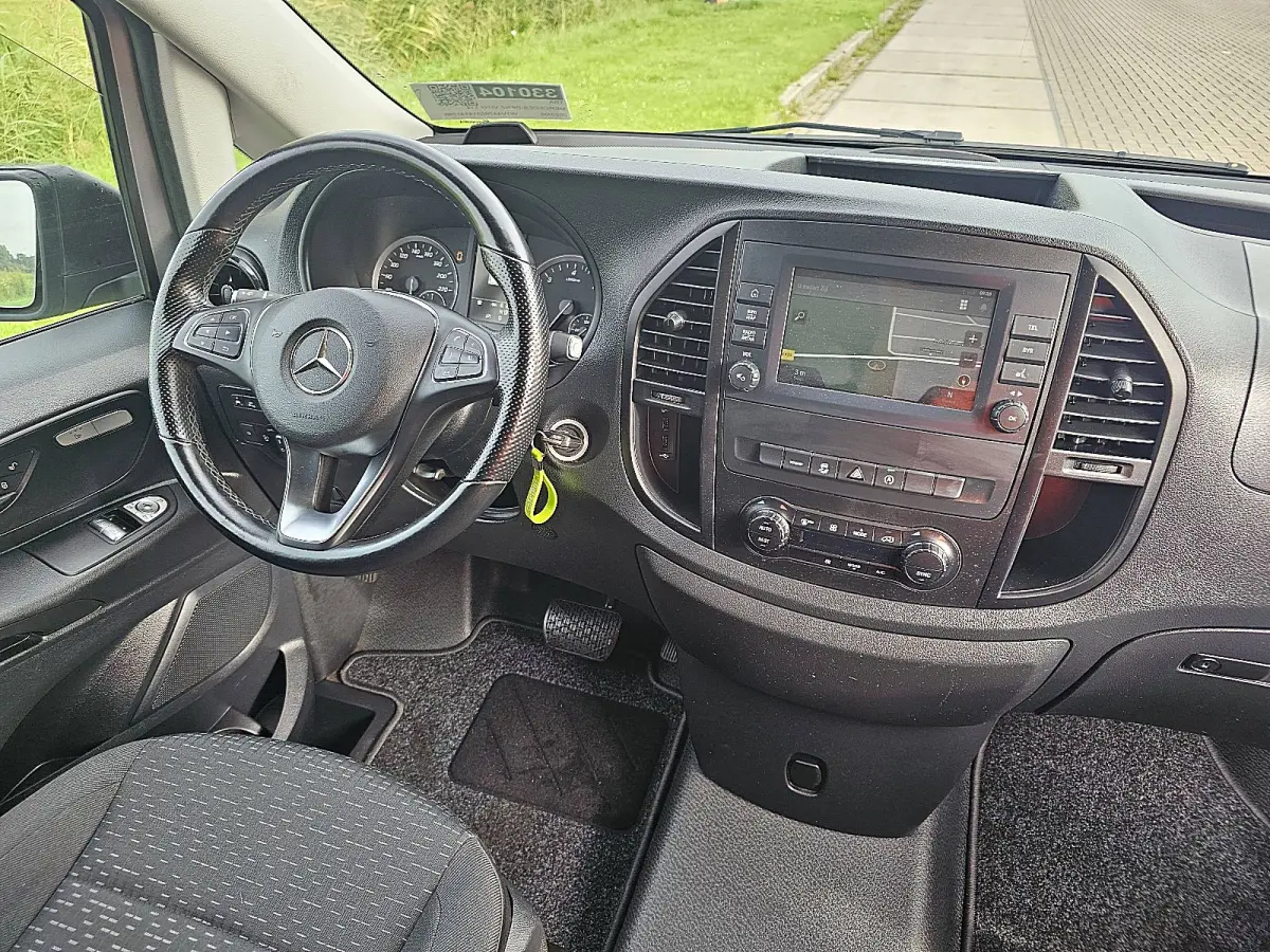 114 CDI L2H1 Cruise control, Airco, Pdc, Carplay, Navi, Camera, Led, Lane-assist, Stoelverwarming, Werkplaats-Inrichting, Achterdeuren, 136 pk, Automaat