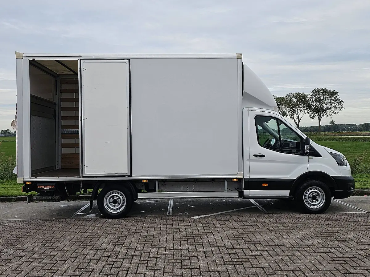 350 2.0 TDCI Ambiente Skeletal Airco, Oh-historie, Laadklep, Zijdeur, Spoiler, Lat-om-Lat Betimmerd, NAP, Euro6,
