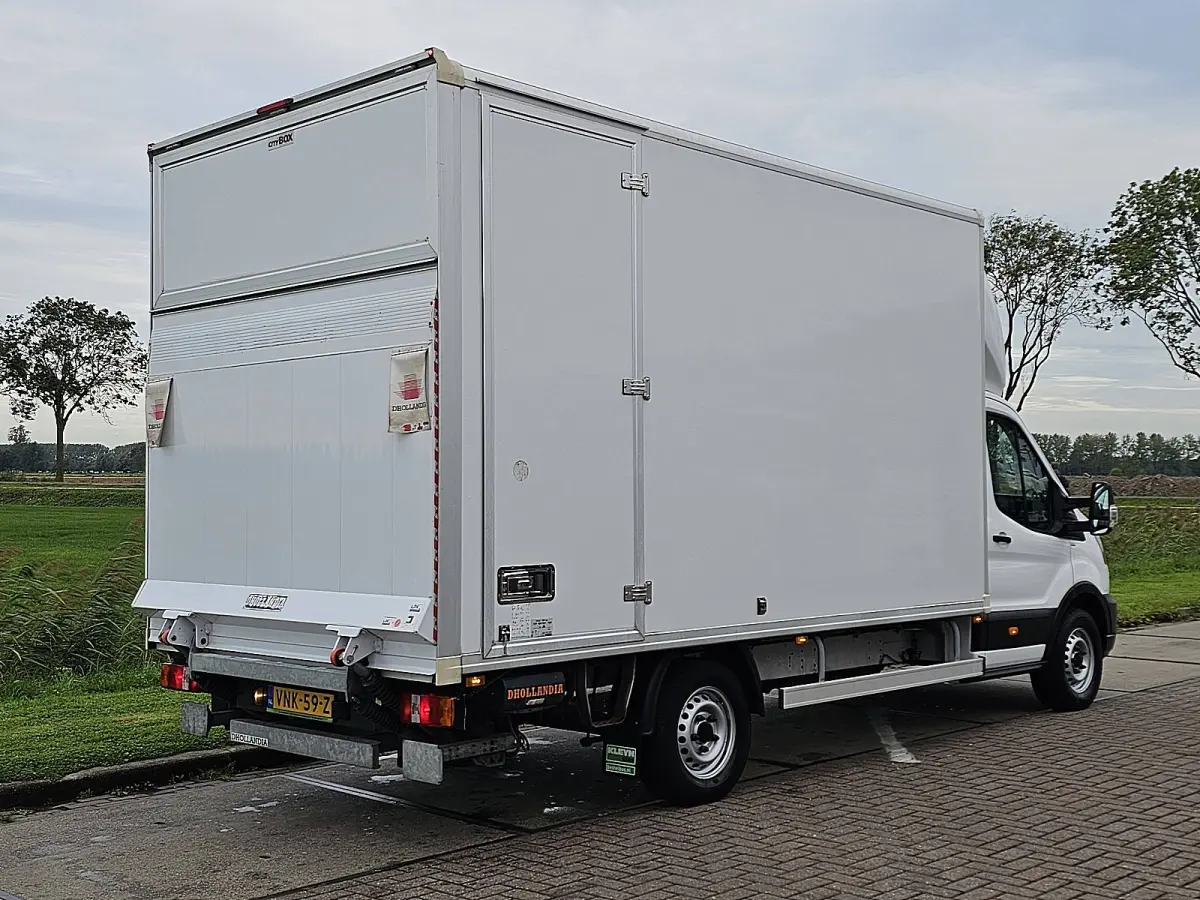 350 2.0 TDCI Ambiente Skeletal Airco, Oh-historie, Laadklep, Zijdeur, Spoiler, Lat-om-Lat Betimmerd, NAP, Euro6,