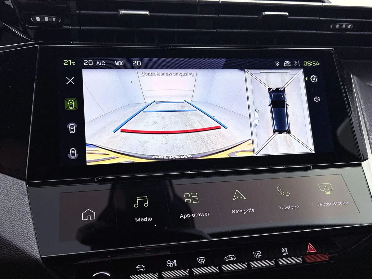 1.2 Hybrid 145pk GT Automaat | 360 Camera | Elektrische Bestuurdersstoel | Climate Control | Adaptieve Cruise Control | LED | 18"LMV | Keyless Entry/Start | Stuur/Stoelen Verwarmd | Apple Ca