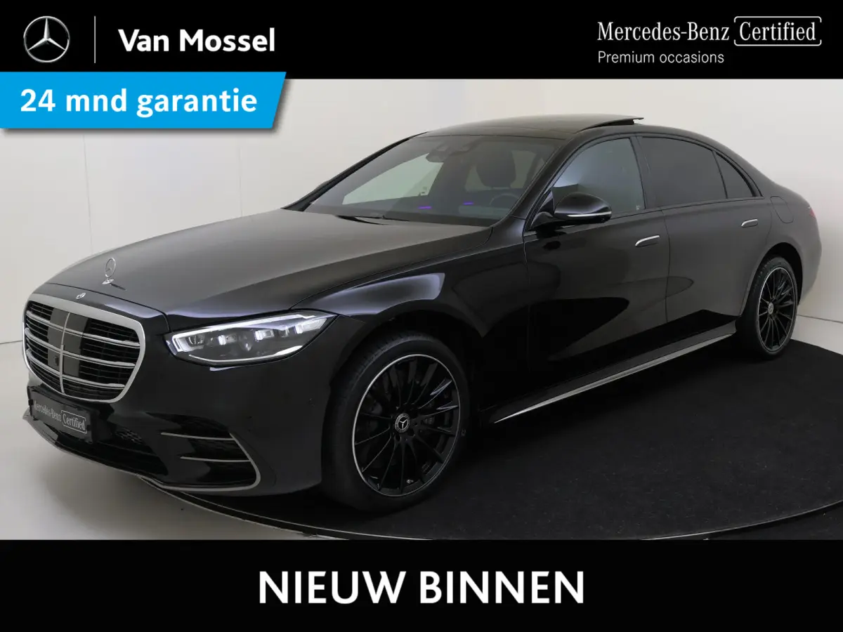580 e 4MATIC Lang AMG Line / Panoramadak/ Night/ 20 inch/ Burmester 3D/ Nappa/ Stoelverwarming V+A