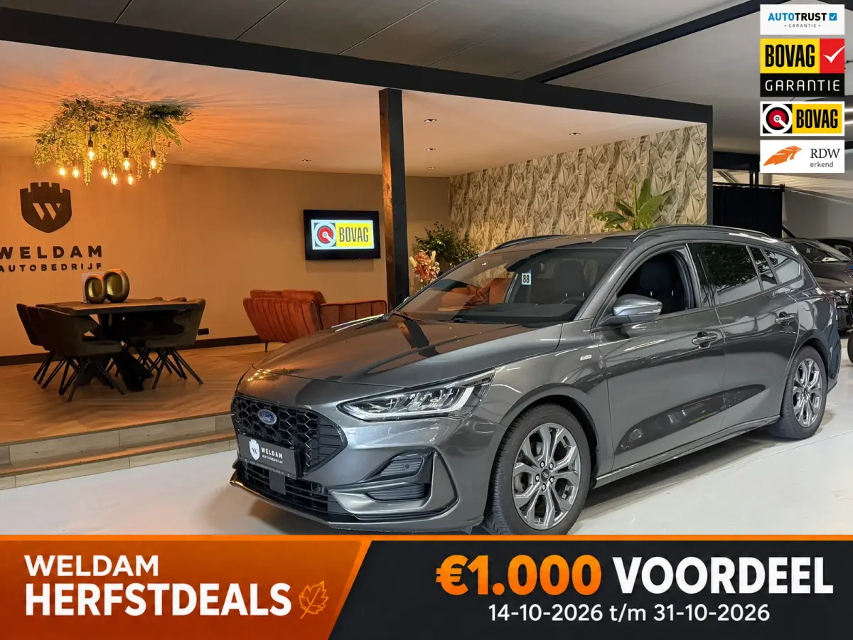 1.0 EcoBoost Mild-Hybrid ST-Line Garantie|StuurVW|StoelVW|CarPlay|Navi|LED|PDC|Rijklaar