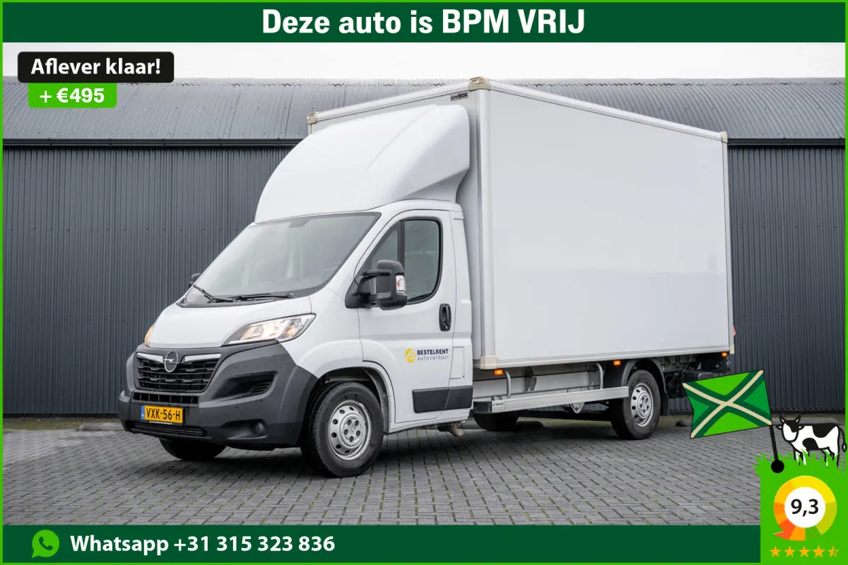 2.2 D | 3-Zits | Bakwagen met Laadklep en zijdeur | LED | Carplay | Cruise | Climatronic