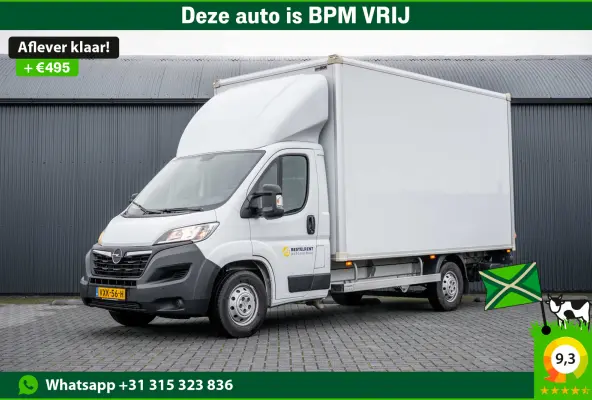 **2.2 D | 3-Zits | Bakwagen met Laadklep en zijdeur | LED | Carplay | Cruise | Climatronic**