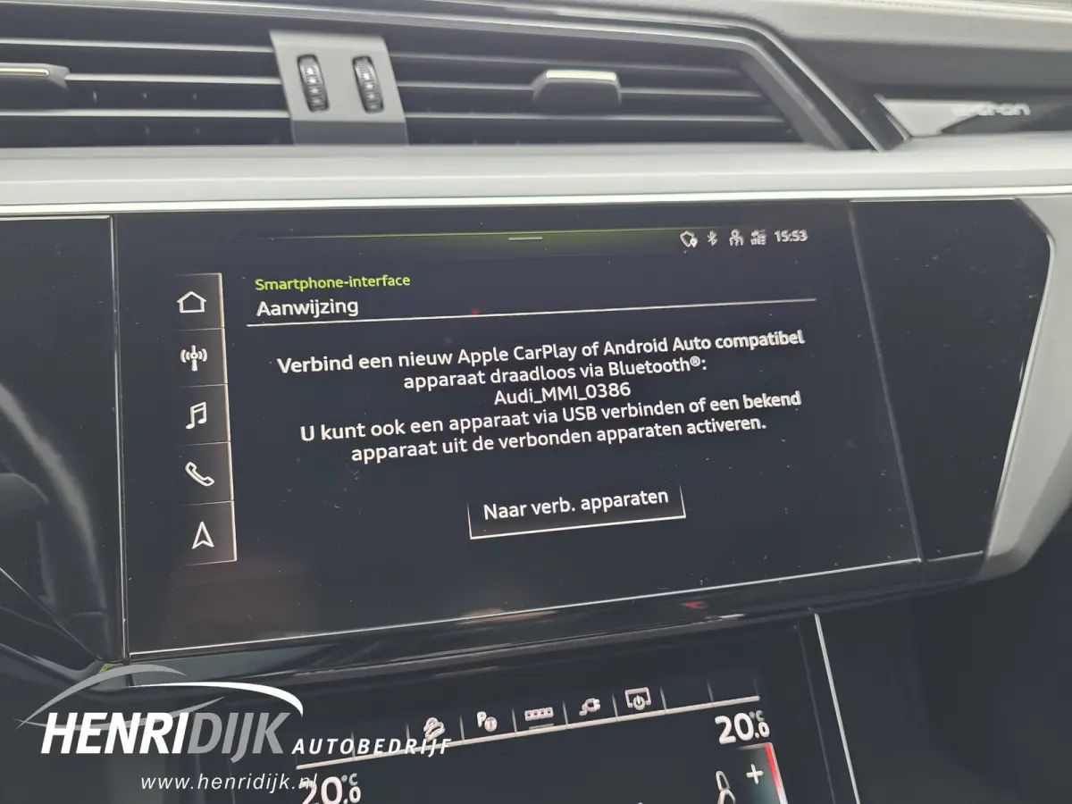 50 quattro Launch Edition 71 kWh SOH 88% S - Line / Schuifdak / Camera / Virtual / Navi
