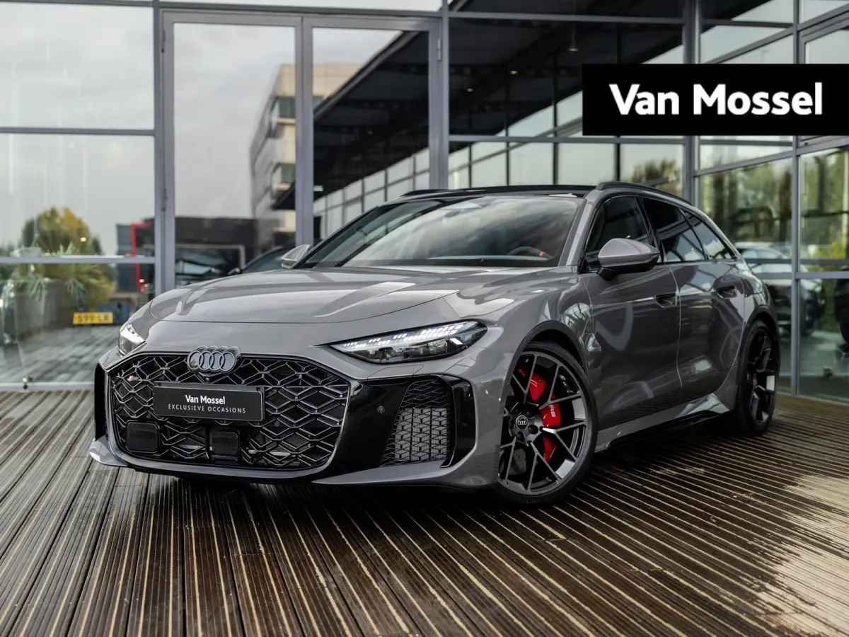 RS5 Avant RS 5 e-hybrid quattro | TREKHAAK | PANORAMADAK | BIJRIJDERSCHERM | MASSAGE | STOELVENTILATIE | STOELVERWARMING + ACHTER | RS SPORTSTOELEN | ALCANTARA | CARBON | HEAD UP | ADAPTIEVE
