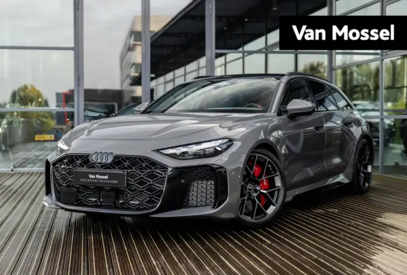 RS5 Avant RS 5 e-hybrid quattro | TREKHAAK | PANORAMADAK | BIJRIJDERSCHERM | MASSAGE | STOELVENTILATIE | STOELVERWARMING + ACHTER | RS SPORTSTOELEN | ALCANTARA | CARBON | HEAD UP | ADAPTIEVE