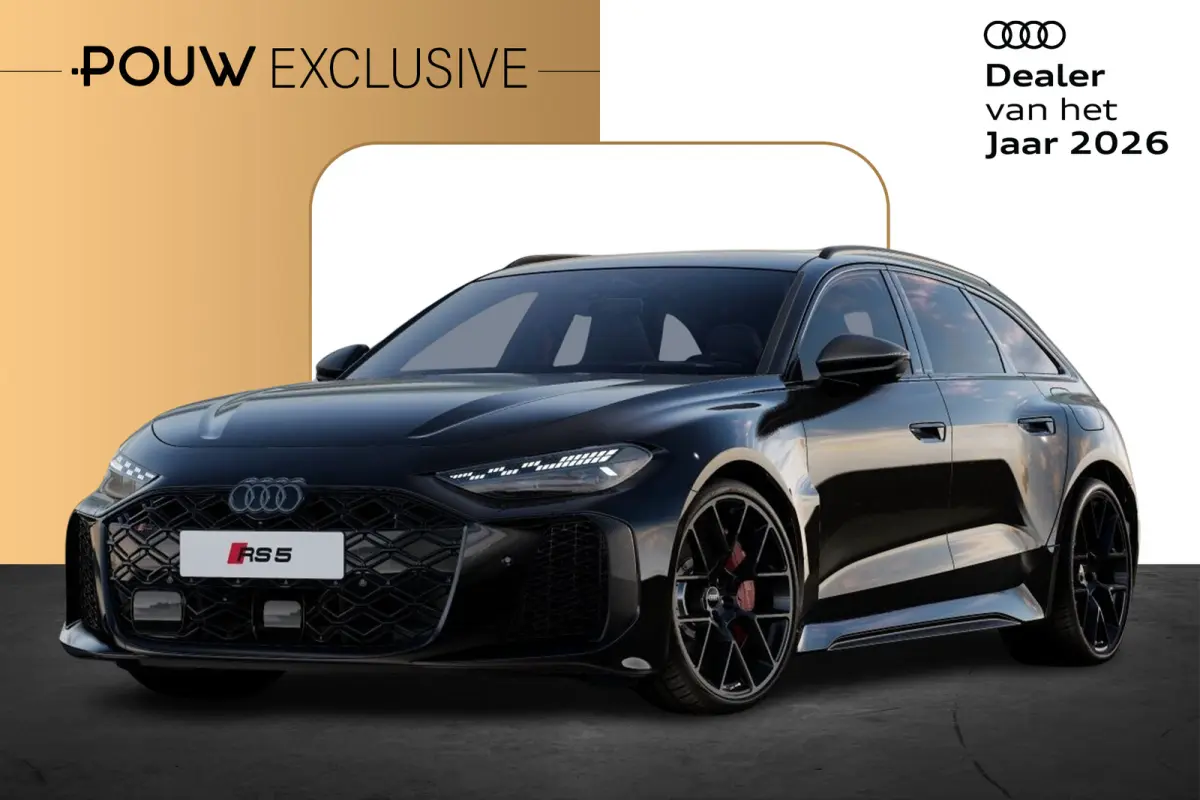 RS 5 Avant e-hybrid 640pk quattro | Sportpakket | Head-up Display | Keramische Remmen - Rode Remzadels