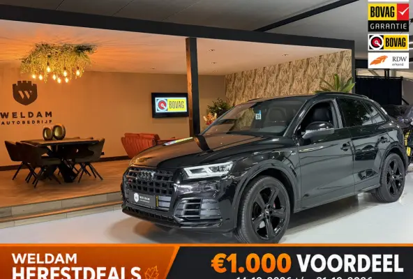 SQ5 3.0 TFSI Quattro Black Edition Garantie|354pk|V6|Carplay|Matrix LED|Camera|3-Zone Clima|Virtual Cockpit|Rijklaar