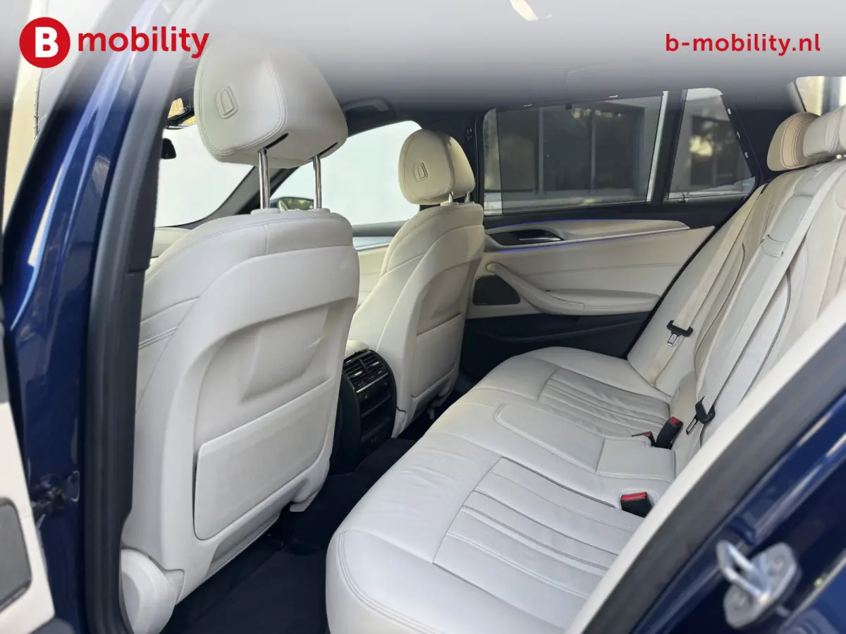 530i High Executive M-Sport 'Mediterran Blau' Trekhaak 2.000kg | Head-Up | Harman Kardon | Driving Assist. | DAB