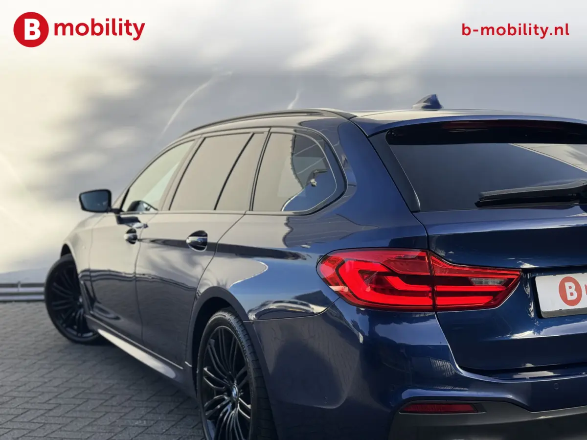 530i High Executive M-Sport 'Mediterran Blau' Trekhaak 2.000kg | Head-Up | Harman Kardon | Driving Assist. | DAB