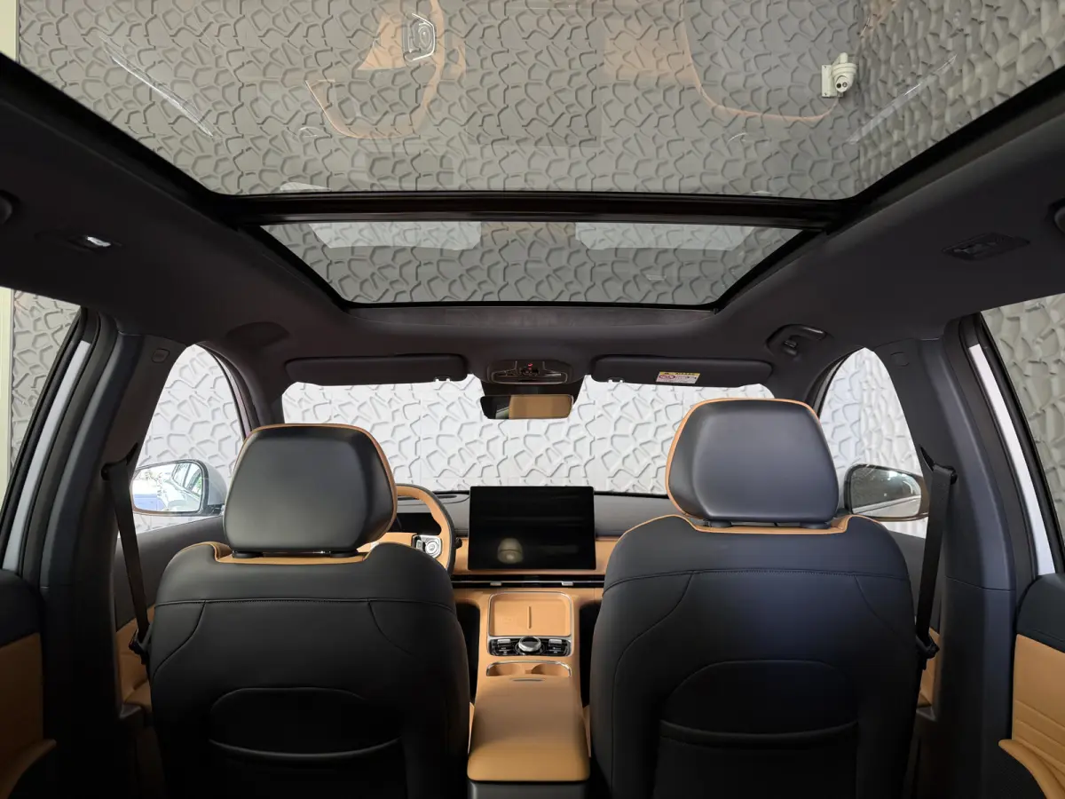 MAX+ PHEV LONG RANGE | BRUIN LEER | 29,8 kWh ACCU | 136 KM WLTP | PANORAMADAK | STOELVERWARMING/KOELING | LEER | MET MASSAGE Geely Wijchen