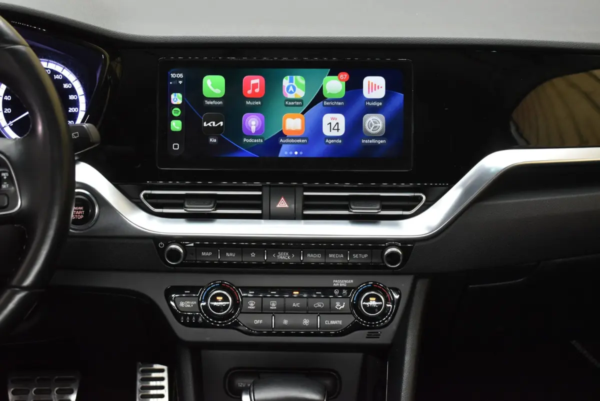 1.6 GDi Hybrid DynamicPlusLine 122dkm 2e eig. NL-auto Carplay ACC LED Leer 18"4S + Nwe APK