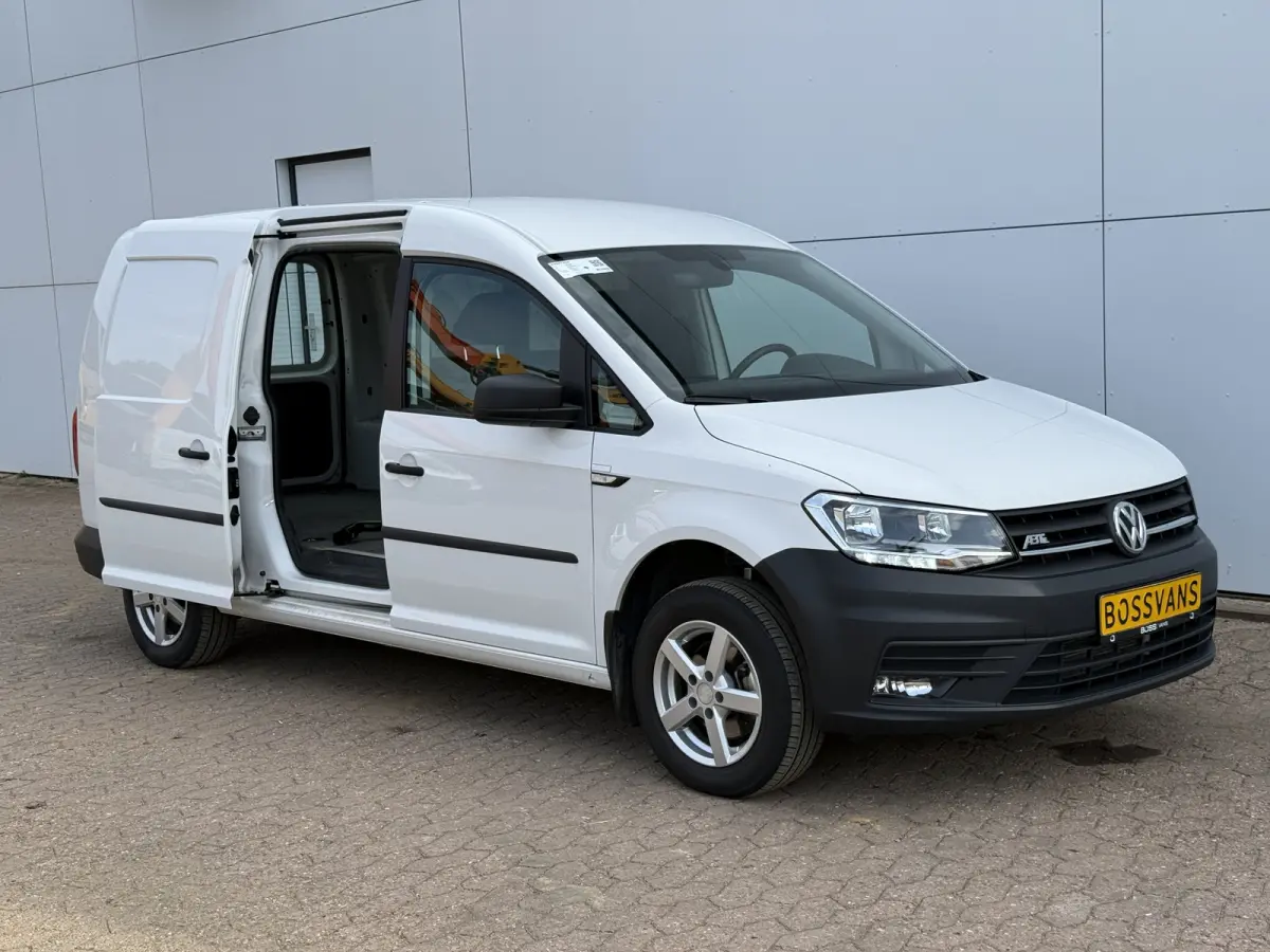 e-Caddy 37kWh 113PK L2 Elektrisch ABT Maxi 37,3kWh 159km WLTP LED Snelladen Trekhaak Airco Carplay Parkeersensoren Achter