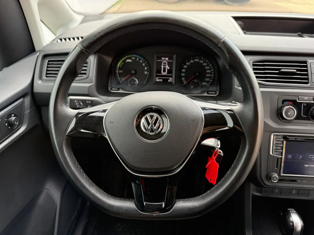 e-Caddy 37kWh 113PK L2 Elektrisch ABT Maxi 37,3kWh 159km WLTP LED Snelladen Trekhaak Airco Carplay Parkeersensoren Achter