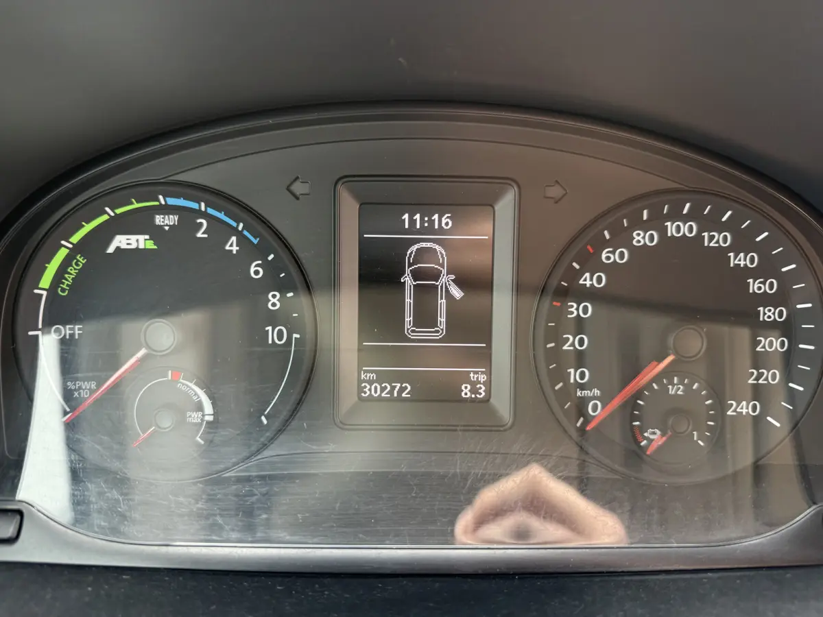 e-Caddy 37kWh 113PK L2 Elektrisch ABT Maxi 37,3kWh 159km WLTP LED Snelladen Trekhaak Airco Carplay Parkeersensoren Achter