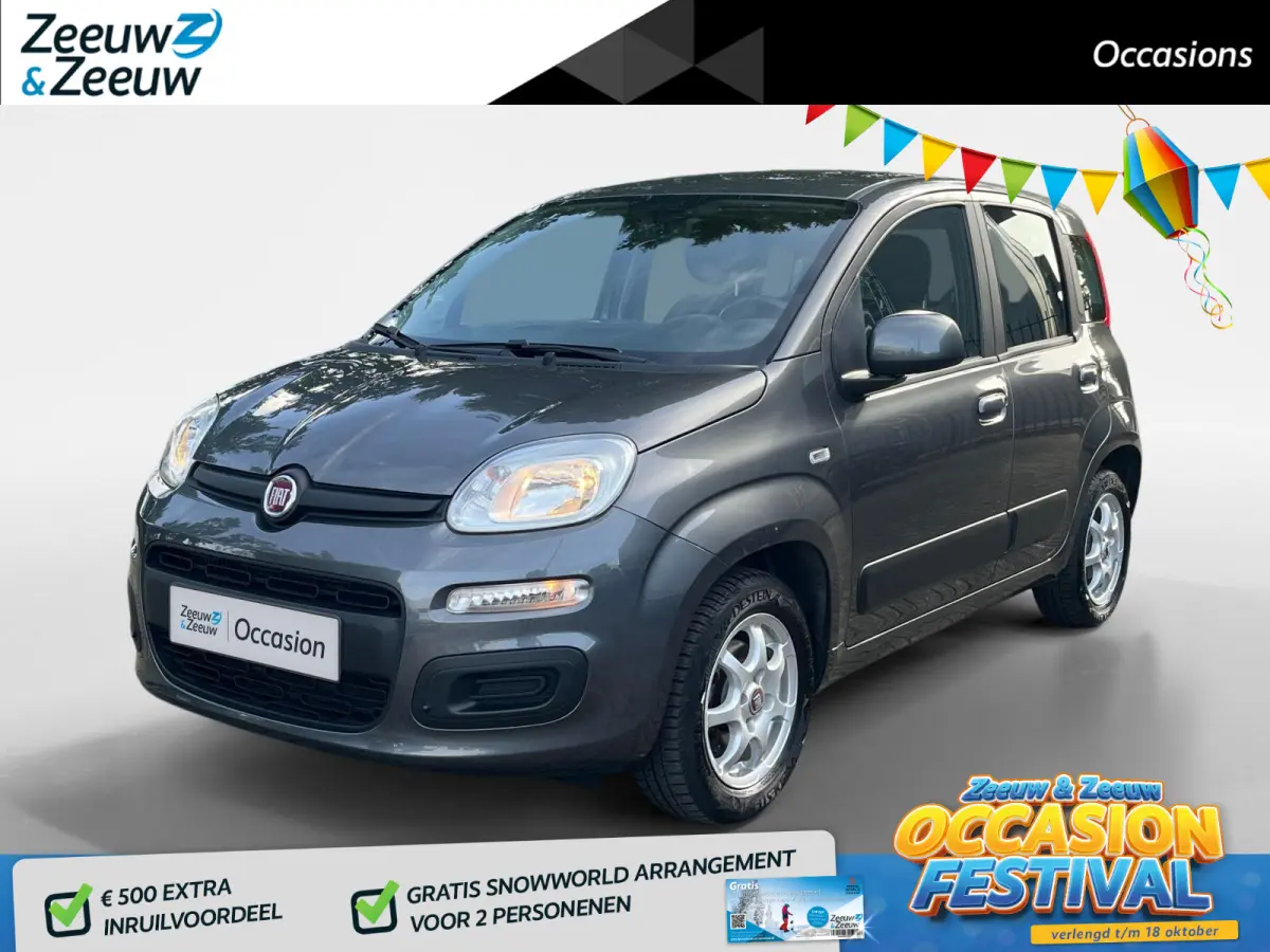0.9 TwinAir Lounge | Automaat | Trekhaak | Parkeersensoren | Airco |