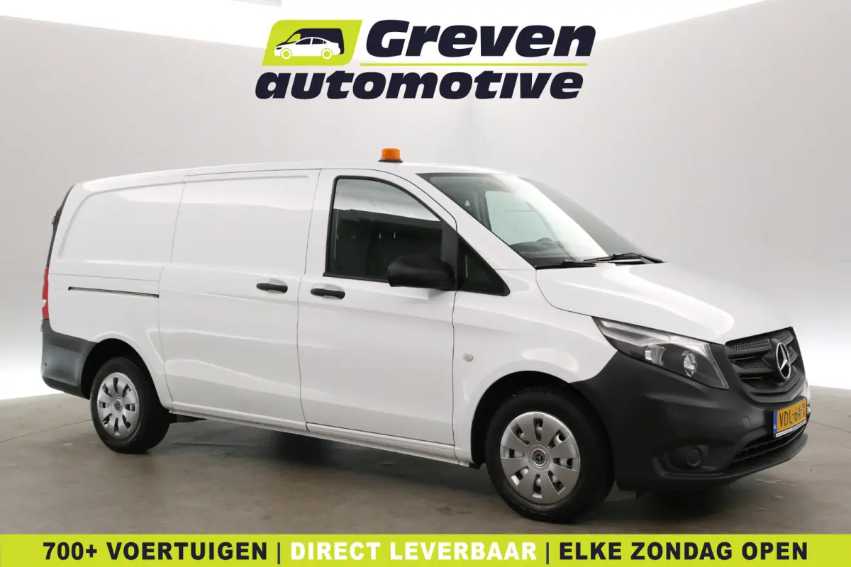 111 CDI Lang | Airco | Camera | Cruise | 3 Zits | Trekhaak | Navi | Parkeersens.