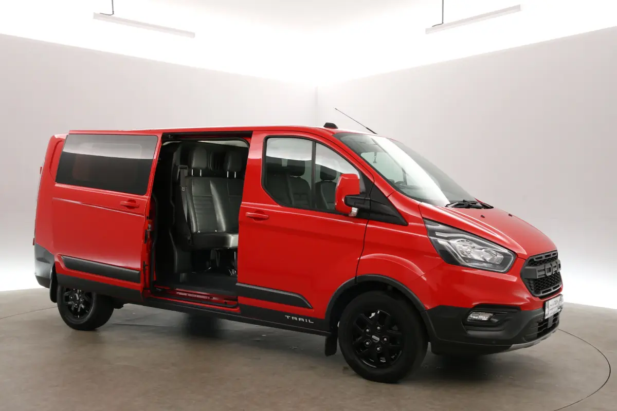 2.0 TDCI L2H1 TRAIL | DC | 6 Zits | Airco | Camera | Cruise | Carplay | Leder | Parkeersens.