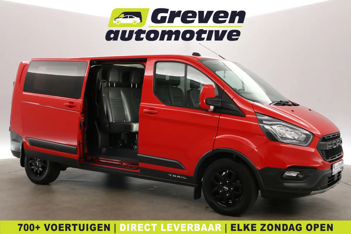 2.0 TDCI L2H1 TRAIL | DC | 6 Zits | Airco | Camera | Cruise | Carplay | Leder | Parkeersens.