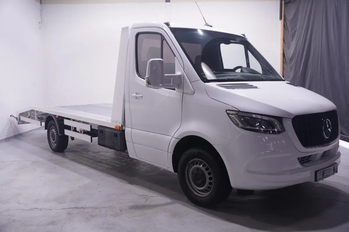 319 CDI 3.0 V6 190 pk Autotransporter Marge Auto Airco, Cruise Control, LED Koplampen, Trekhaak, 2-Zits